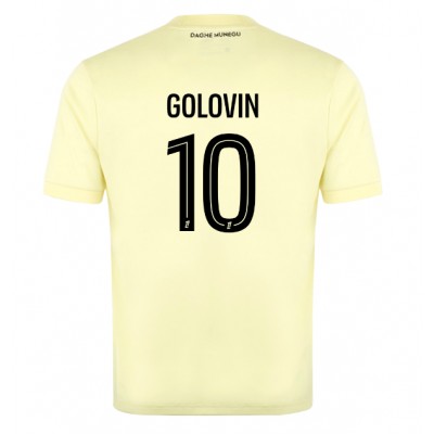 Moški Nogometni dresi AS Monaco Aleksandr Golovin #10 Tretji 2025-26 Kratek Rokav Moški Nogometni dresi AS Monaco Aleksandr Golovin #10 Tretji 2025-26 Kratek Rokav